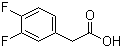 结构式 CAS# 658-93-5, 3,4-二氟苯乙酸