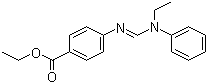 Ethyl 4-[[(ethylphenylamino)methylene]amino]benzoate molecular structure (CAS 65816-20-8)
