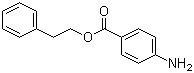 4-Aminobenzoic acid 2-phenylethyl ester molecular structure (CAS 65849-70-9)