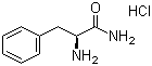 结构式 CAS# 65864-22-4, L-苯丙氨酰胺盐酸盐