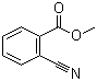 2-氰基苯甲酸甲酯分子结构 (CAS 6587-24-2)