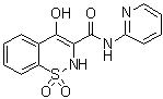 structure of CAS# 65897-46-3, Piroxicam Impurity B;4-Hydroxy-N-2-pyridinyl-2H-1,2-benzothiazine-3-carboxamide 1,1-dioxide