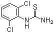 structure of CAS# 6590-91-6, N-(2,6-Dichlorophenyl)thiourea