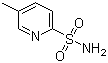 结构式 CAS# 65938-77-4, 5-甲基-2-吡啶磺酰胺