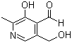 吡哆醛分子结构 (CAS 66-72-8)