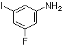 3-Fluoro-5-iodoaniline molecular structure (CAS 660-49-1)