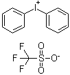 结构式 CAS# 66003-76-7, 二苯基碘鎓三氟甲烷磺酸盐