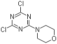 structure of CAS# 6601-22-5, 2,4-Dichloro-6-morpholino-1,3,5-triazine;2,4-Dichloro-6-(morpholin-4-yl)-1,3,5-triazine
