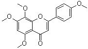 4',5,7,8-Tetramethoxyflavone molecular structure (CAS 6601-66-7)