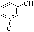 结构式 CAS# 6602-28-4, 3-羟基吡啶-N-氧化物