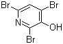 2,4,6-Tribromo-3-hydroxypyridine molecular structure (CAS 6602-34-2)