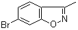 6-Bromo-3-methylbenzo[d]isoxazole molecular structure (CAS 66033-69-0)
