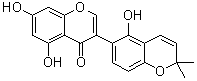 结构式 CAS# 66056-30-2, 甘草异黄酮 B
