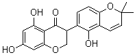 Licoisoflavanone molecular structure (CAS 66067-26-3)
