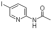 结构式 CAS# 66131-78-0, N-(5-碘-2-吡啶基)乙酰胺
