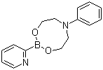 structure of CAS# 662138-96-7, N-Phenyldiethanolamine 2-pyridylboronate;Pyridine-2-boronic acid N-phenyldiethanolamine ester