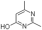 结构式 CAS# 6622-92-0, 2,4-二甲基-6-羟基嘧啶