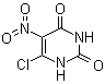 结构式 CAS# 6630-30-4, 6-氯-5-硝基尿嘧啶