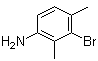 3-Bromo-2,4-dimethylbenzenamine molecular structure (CAS 66314-77-0)
