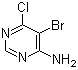结构式 CAS# 663193-80-4, 5-溴-6-氯嘧啶-4-胺