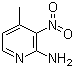 2-Amino-3-nitro-4-picoline molecular structure (CAS 6635-86-5)