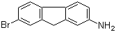 2-Amino-7-bromofluorene molecular structure (CAS 6638-60-4)