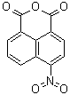 6-Nitro-1H,3H-naphtho[1,8-cd]pyran-1,3-dione molecular structure (CAS 6642-29-1)