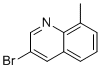 3-Bromo-8-methylquinoline molecular structure (CAS 66438-80-0)