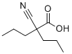 2-Cyano-2-propylpentanoic acid molecular structure (CAS 66546-91-6)