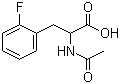N-Acetyl-2-fluoro-DL-phenylalanine molecular structure (CAS 66574-84-3)