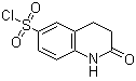 结构式 CAS# 66657-42-9, 1,2,3,4-四氢-2-氧代-6-喹啉磺酰氯