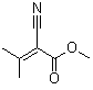 2-cyano-3-methyl-2-butenoic acid methyl ester molecular structure (CAS 6666-75-7)
