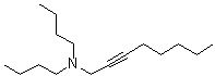 N,N-Dibutyl-2-octyn-1-amine molecular structure (CAS 66894-61-9)