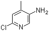 6-Chloro-4-methylpyridin-3-amine molecular structure (CAS 66909-38-4)