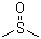 structure of CAS# 67-68-5, Dimethyl sulfoxide;Dimethylsulfoxide; Methyl sulfoxide; Sulfinylbis (methane); DMSO