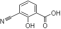 3-Cyano-2-hydroxybenzoic acid molecular structure (CAS 67127-84-8)