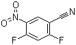 2,4-Difluoro-5-nitrobenzonitrile molecular structure (CAS 67152-20-9)