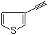 3-乙炔基噻吩分子结构 (CAS 67237-53-0)