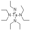 structure of CAS# 67313-80-8, Ethyliminotris(diethylamino)tantalum