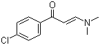 结构式 CAS# 67382-35-8, (2E)-1-(4-氯苯基)-3-(二甲基氨基)-2-丙烯-1-酮