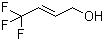 4,4,4-Trifluoro-2-buten-1-ol molecular structure (CAS 674-53-3)