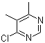 structure of CAS# 67434-65-5, 4-Chloro-5,6-dimethylpyrimidine