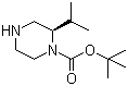 (S)-1-Boc-2-isopropylpiperazine molecular structure (CAS 674792-05-3)