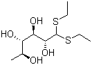 L-Rhamnose diethyl mercaptal molecular structure (CAS 6748-70-5)