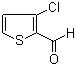 3-氯噻吩-2-甲醛分子结构 (CAS 67482-48-8)