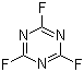 structure of CAS# 675-14-9, Cyanuric fluoride;2,4,6-Trifluoro-1,3,5-triazine