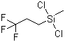 structure of CAS# 675-62-7, (3,3,3-Trifluoropropyl)dichloromethylsilane;dichloro-methyl-(3,3,3-trifluoropropyl)silane
