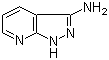 structure of CAS# 6752-16-5, 1H-Pyrazolo[3,4-b]pyridin-3-amine;3-Aminopyrazolo[3,4-b]pyridine