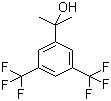 结构式 CAS# 67570-38-1, 2-[3,5-双(三氟甲基)苯基]丙-2-醇