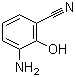 3-Amino-2-hydroxybenzonitrile molecular structure (CAS 67608-57-5)